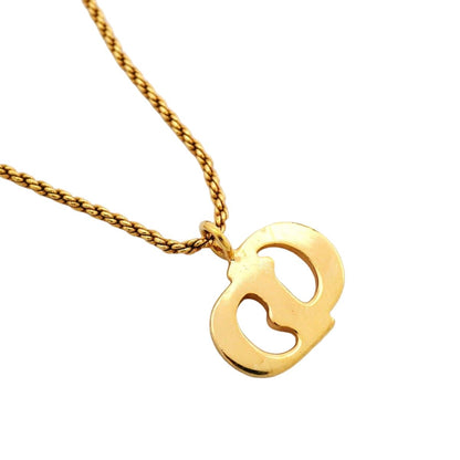 Dior Necklace CD Logo Gold Plated — view 2