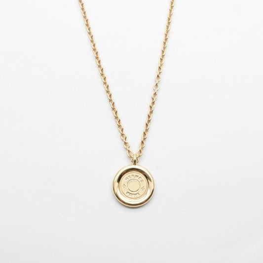 Hermes Serie Necklace Pendant Choker AU 750