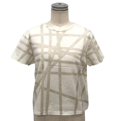 Hermes Short Sleeve T-Shirt S White Bolduc Pattern Martin Margiela Era Cotton