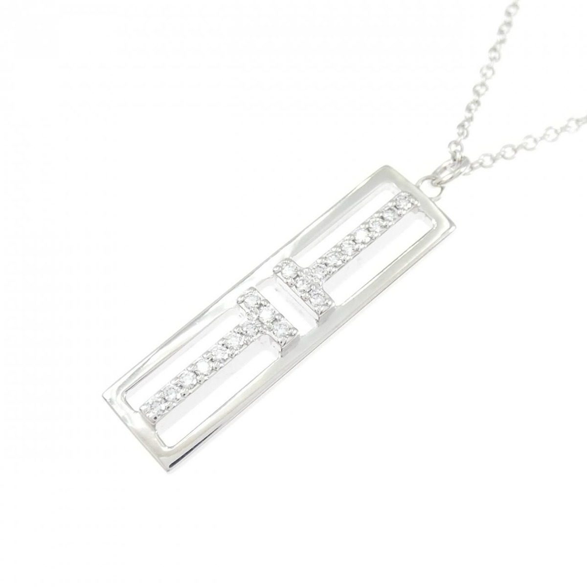 Tiffany & Co T-open Vertical Bar Necklace — view 3