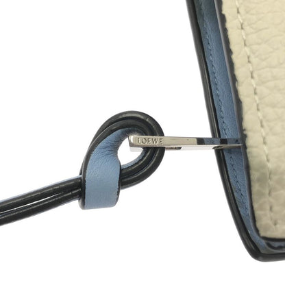 Loewe - SGC Compact ZIP Wallet Anagram Logo Leather Compact Wallet Purse - Off