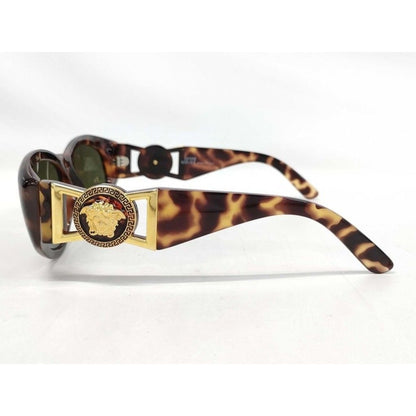 Versace Gianni Sunglasses Medusa M Brown Acetate Eyewear — view 2