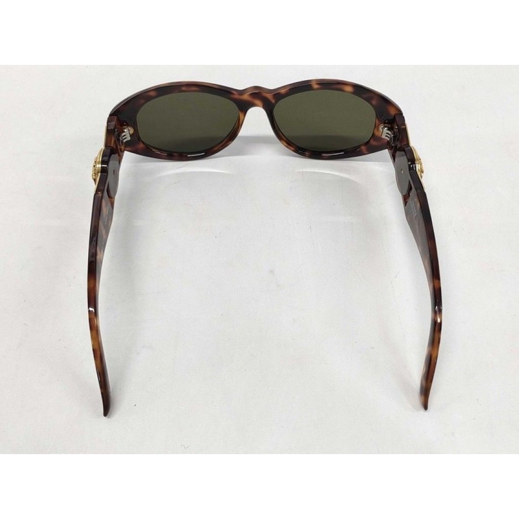 Versace Gianni Sunglasses Medusa M Brown Acetate Eyewear — view 4