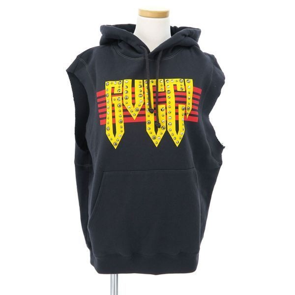 Gucci Sleeveless Hoodie Cotton XS