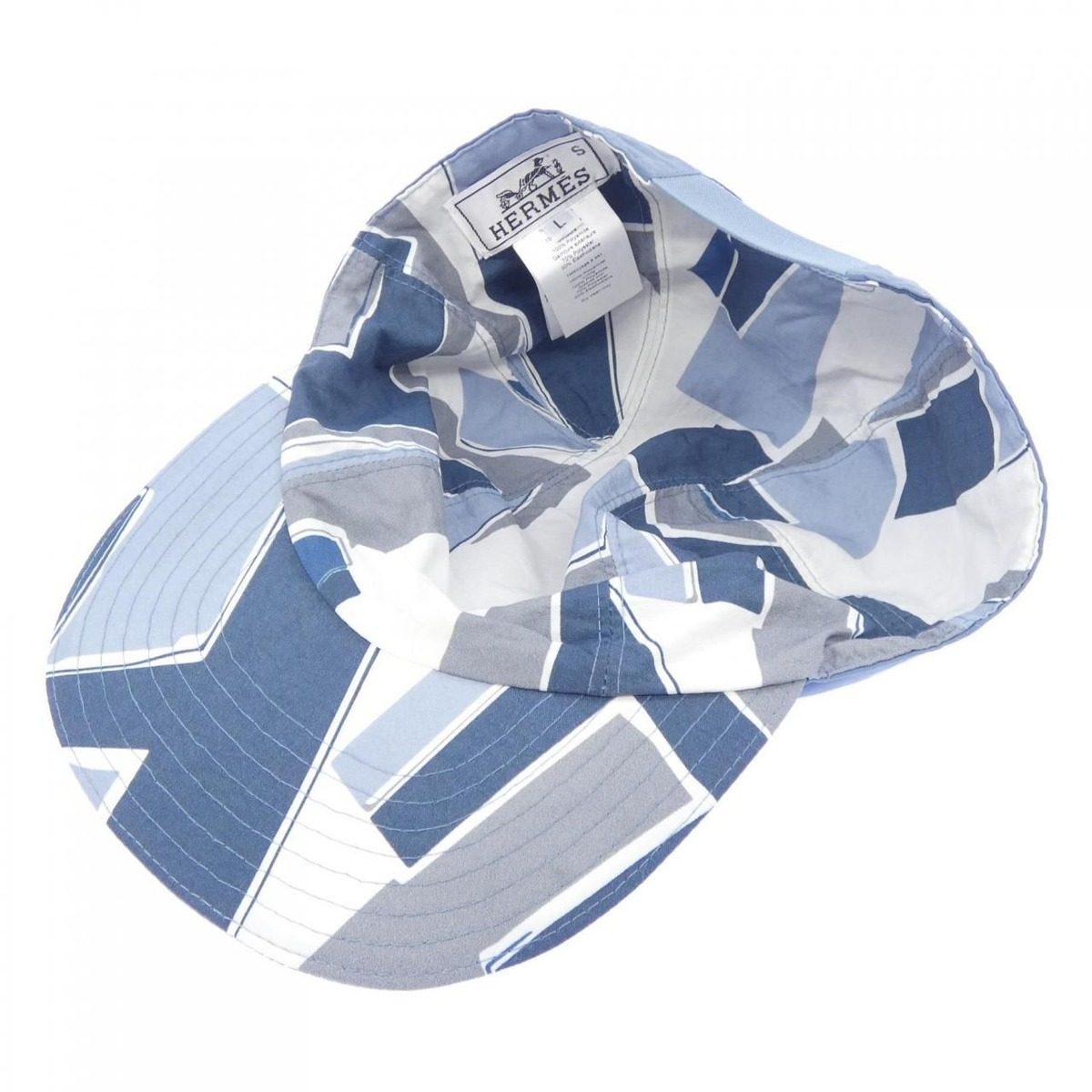 Hermes Cap Hat Blue — view 5