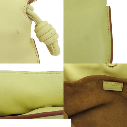 Loewe Flamenco Clutch Mini Pale Lime Calfskin 2-Way — view 8