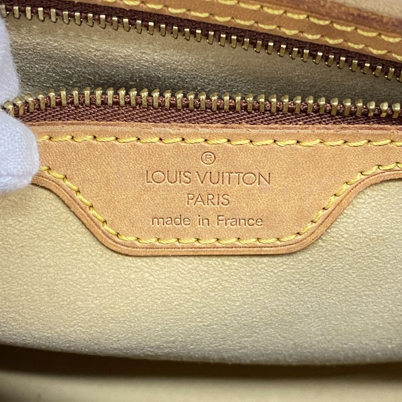 Louis Vuitton Shoulder Bag Monogram Looping MM M51146 Brown Ladies