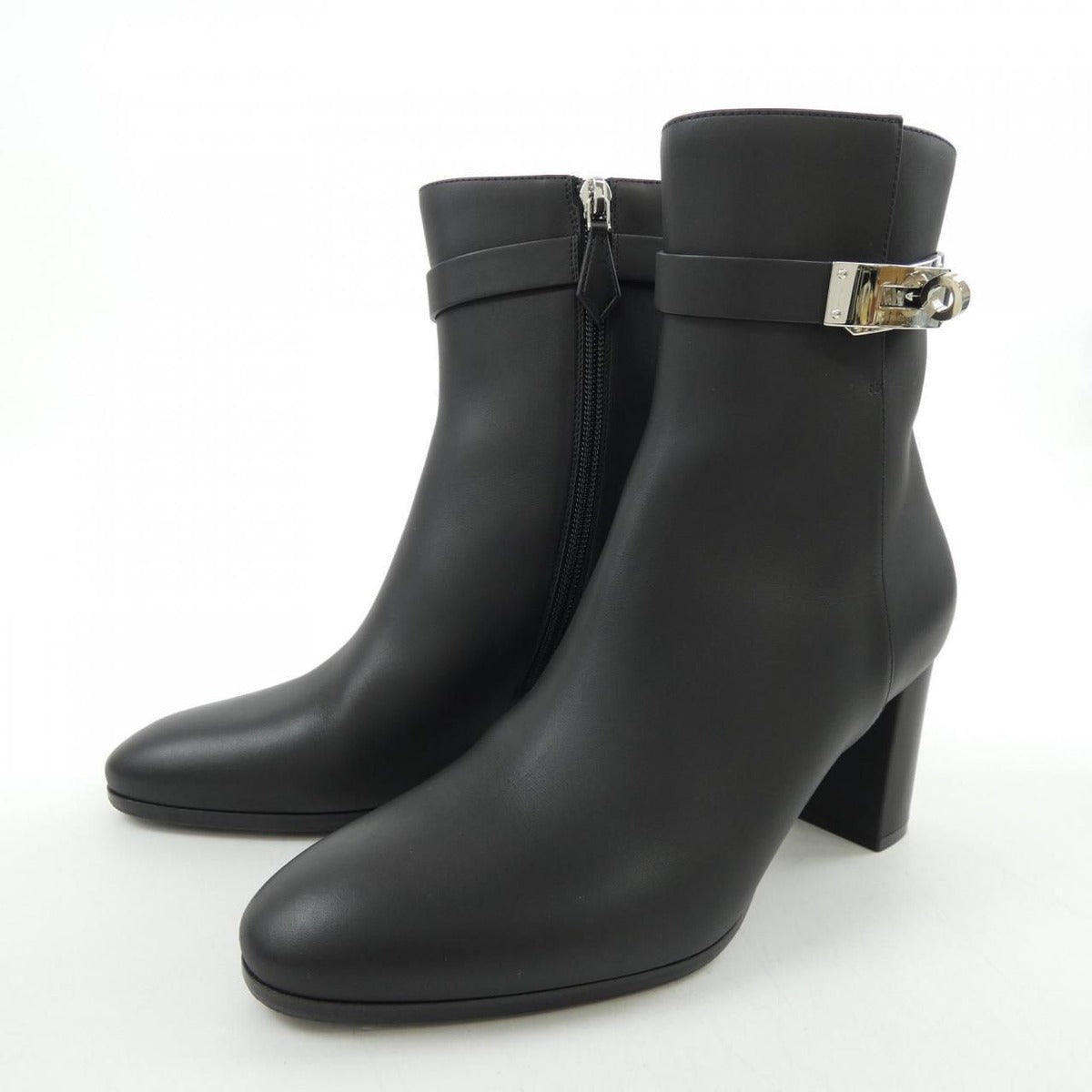 Hermes Saint Germain Kelly Buckle Boots — view 3