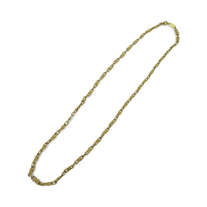 Celine Metal Gold Vintage Necklace Accessory 0171 Celine