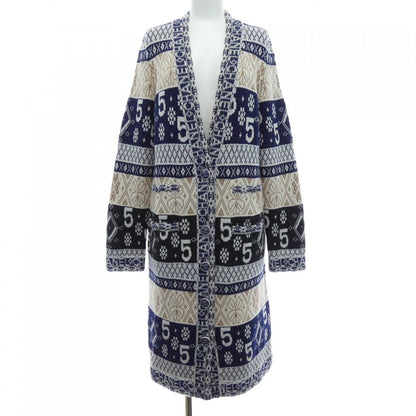 Chanel Long Cardigan Cashmere Beige