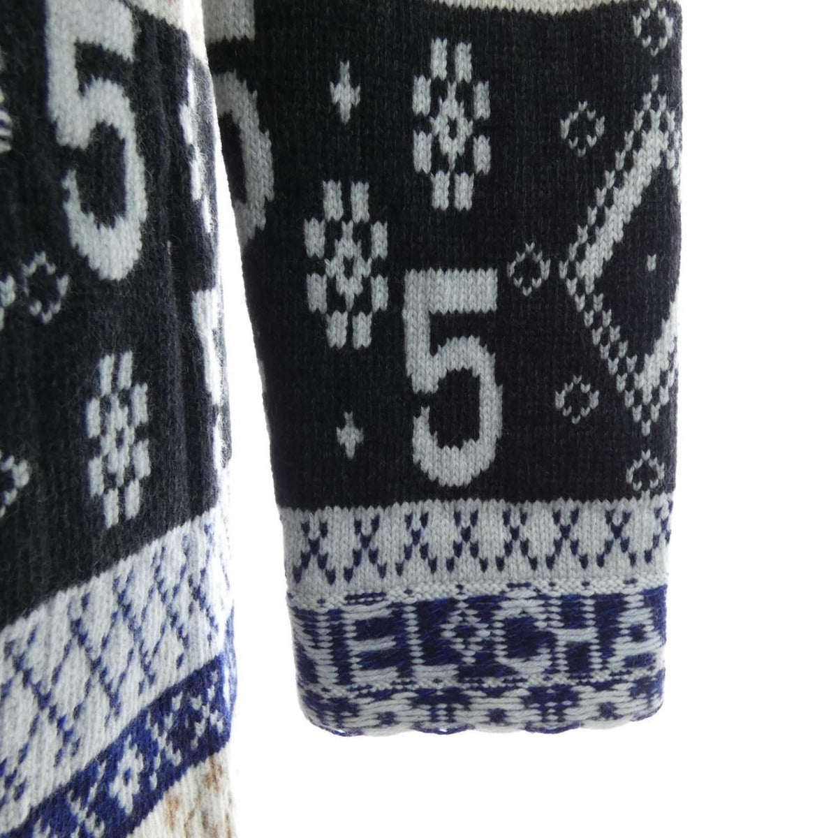 Chanel Long Cardigan Cashmere Beige — view 7