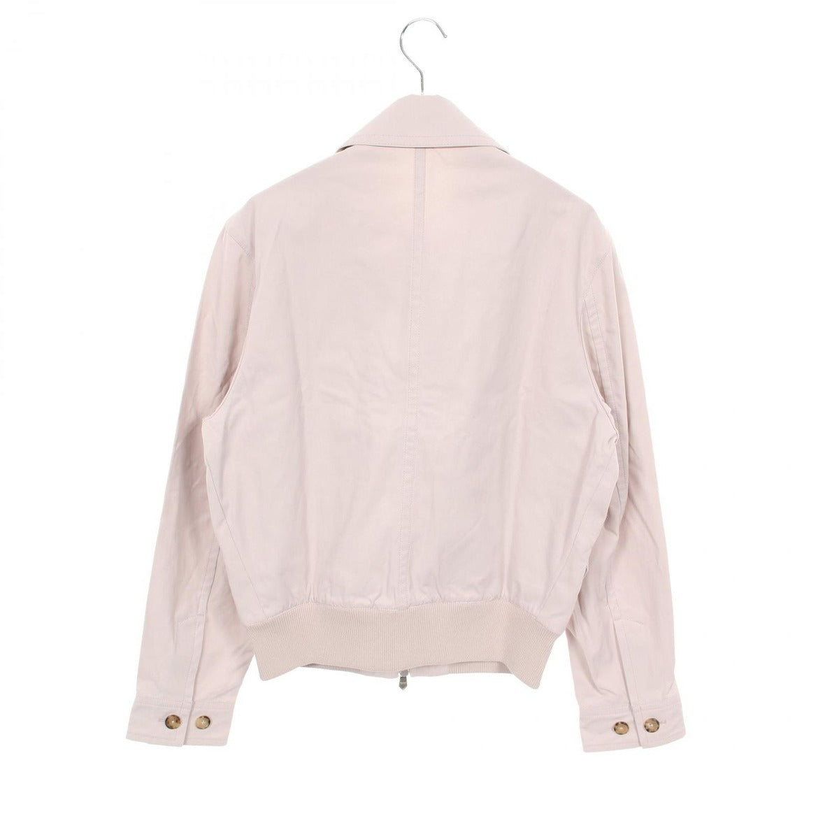 Hermes Jacket Cotton Blouse Purple — view 2
