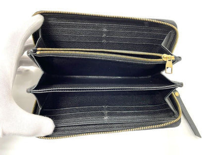 Louis Vuitton Monogram Empreinte Zippy Wallet Round Zip Wallet Long Wallet