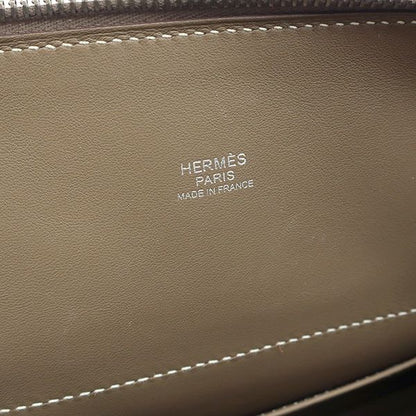 Hermes 2way Bag Bolide 27 Swift Etoupe Silver Hardware Glazed Shoulder Y