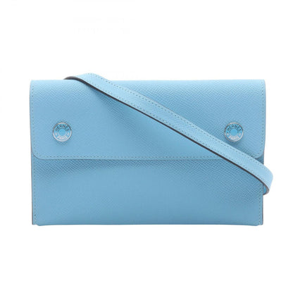 Hermes Shoulder Bag Nap to Go Celeste Leather Blue
