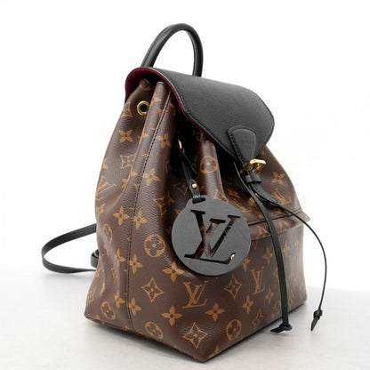 Louis Vuitton Backpack Daypack Monogram Montsourisnmpm M45515 Brown Women's