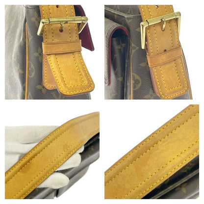 Louis Vuitton M51163 Monogram PVC Viva Cité GM Shoulder Bag Brown 436573