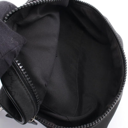 Gucci Waist Bag GG Pattern Black Nylon Leather — view 3