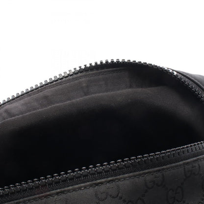 Gucci Waist Bag GG Pattern Black Nylon Leather — view 5
