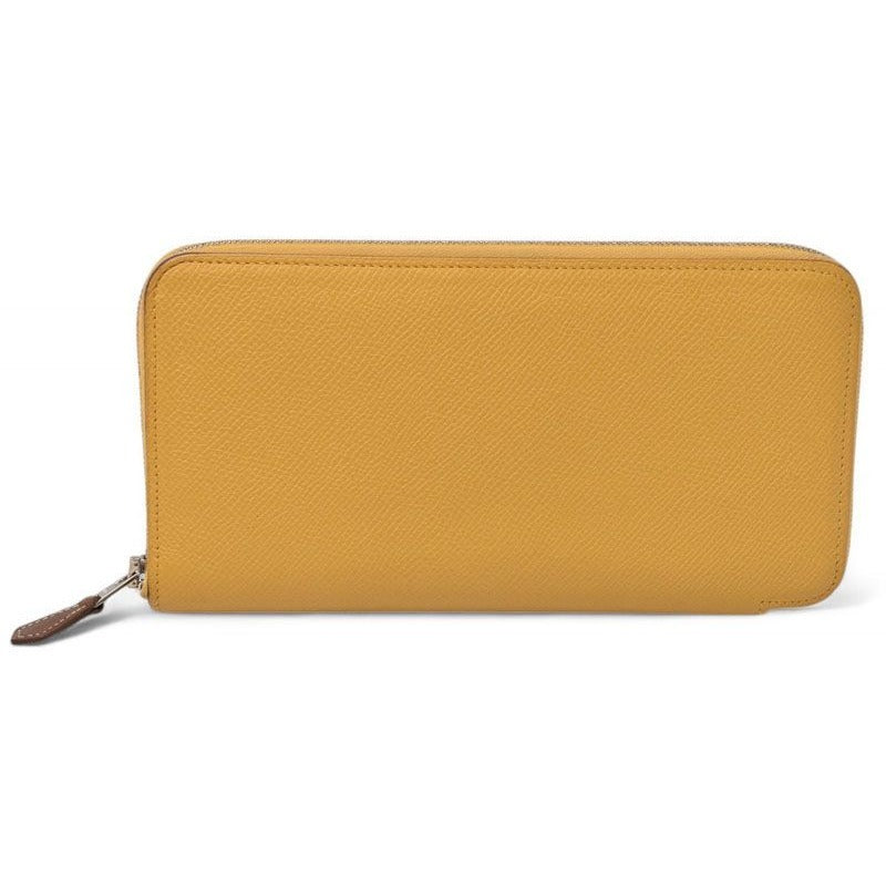 Hermes Wallet Long Azap Silk Quin Vaux Epson Sesame Silver