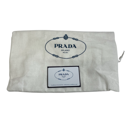 Prada Shoulder Bag 1bd045 Cahier Black A25-443