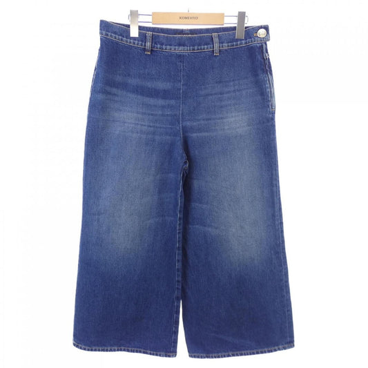 Chanel Jeans Navy 42