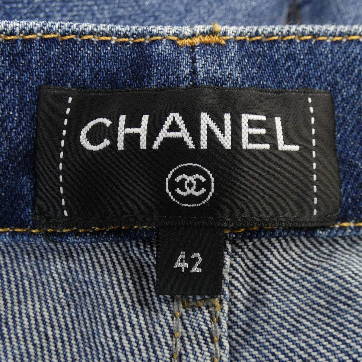 Chanel Jeans Navy 42 — view 5