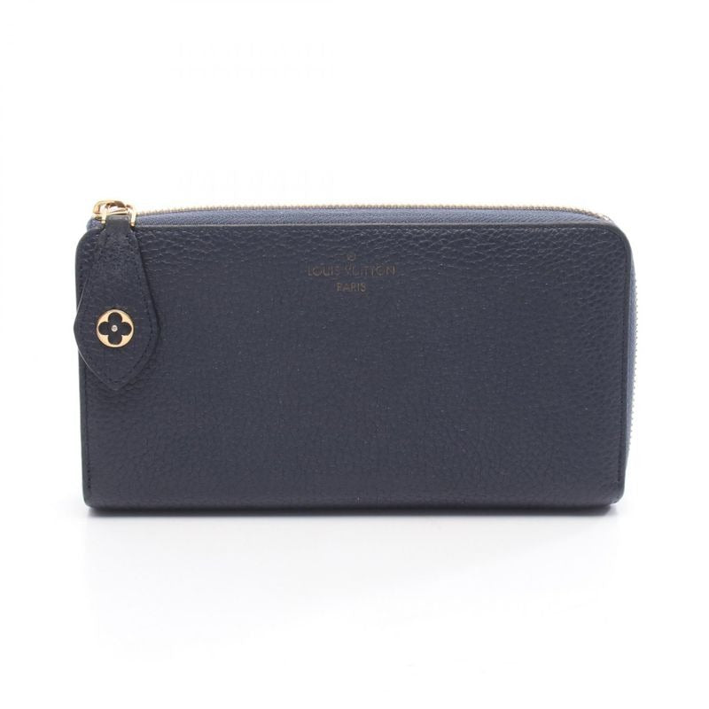 Louis Vuitton Lshape Zipper Long Wallet Portefeuille Comet Blue-marine