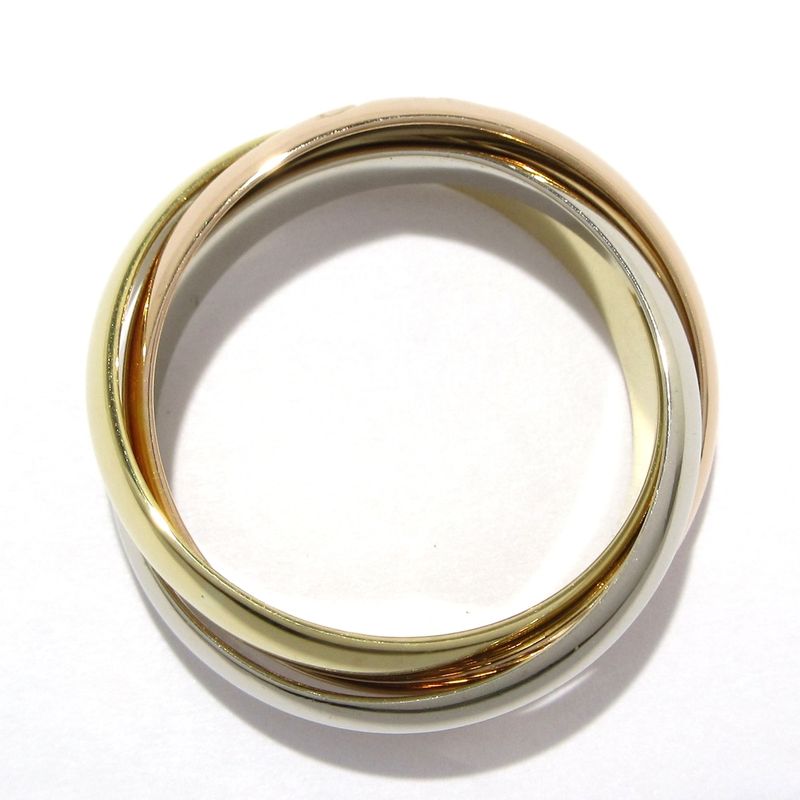 Cartier Three Rings 51 Trinity 18K Three Color