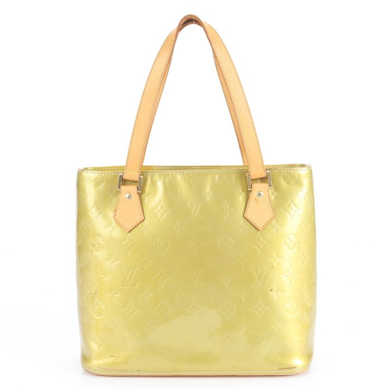Louis Vuitton Monogram Vernis Houston M91053 Leather Tote Bag Shoulder Hand