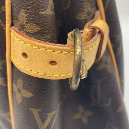 Louis Vuitton Monogram Patignol M51156 Handbag Brown Preowned 005383