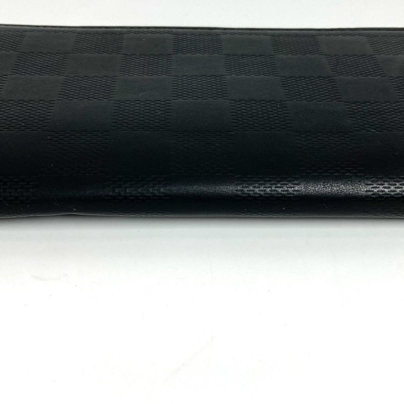 Louis Vuitton Long Wallet Zippy Wallet Vertical N63548 Damier Infini Leather