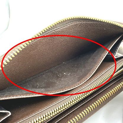 Louis Vuitton N60015 Damier Round Zipper Zippy Wallet Long Wallet Louis Vuitton