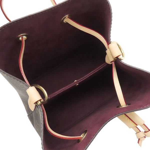 Louis Vuitton 2way Bag Neonoe BB Monogram Canvas Monogram Gold Hardware Brown