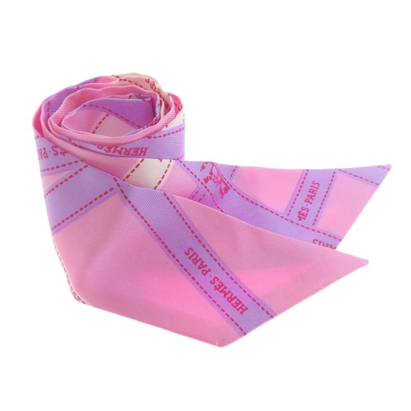 Hermes Twilly Scarf Silk Women