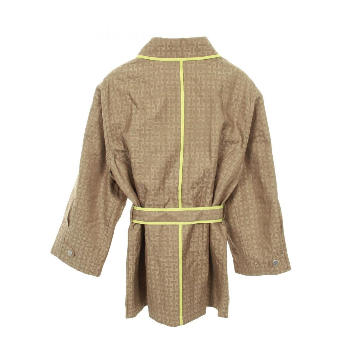Hermes Mosaic Motif Coat — view 2
