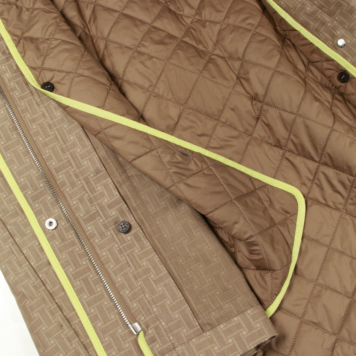 Hermes Mosaic Motif Coat — view 6