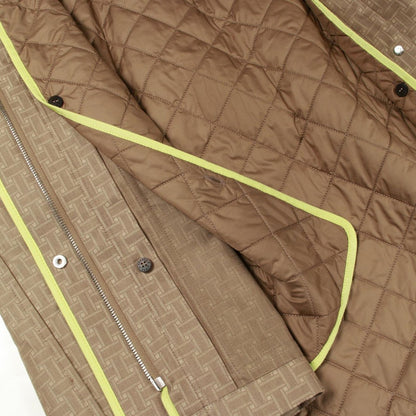 Hermes Mosaic Motif Coat — view 6