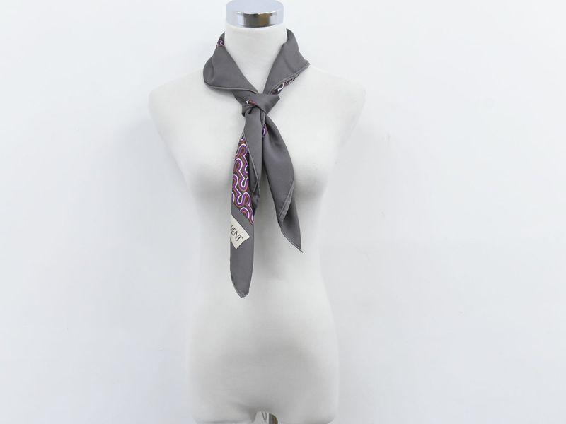 Authentic Yves Saint Laurent YVES Saint Laurent YSL Silk Scarf Shawl Bandana