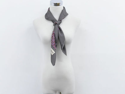 Authentic Yves Saint Laurent YVES Saint Laurent YSL Silk Scarf Shawl Bandana