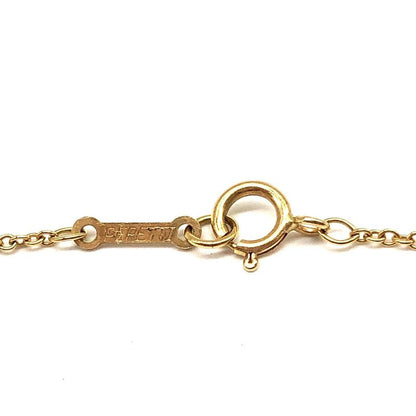 Tiffany & Co Tiffany & Co Necklace 750 Engraved Gold Necklace Ladies Accessories