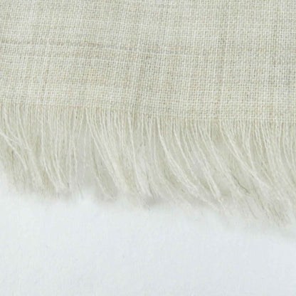 Hermes Les Rubans D'Hermes Ribbon 100% Cashmere Stole Beige Multi With Box