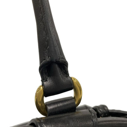 Gucci GG Running Tote 247183 Black Leather