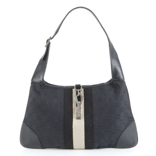 Gucci GG Canvas Jackie Leather Shoulder Bag Shoulder One Shoulder 001-4057 Tote