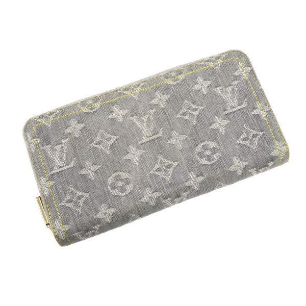 Louis Vuitton Monogram Denim Zippy Wallet