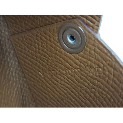 Hermes Calvi Verso Card Case Vaux Epson Brown Stamped — view 10
