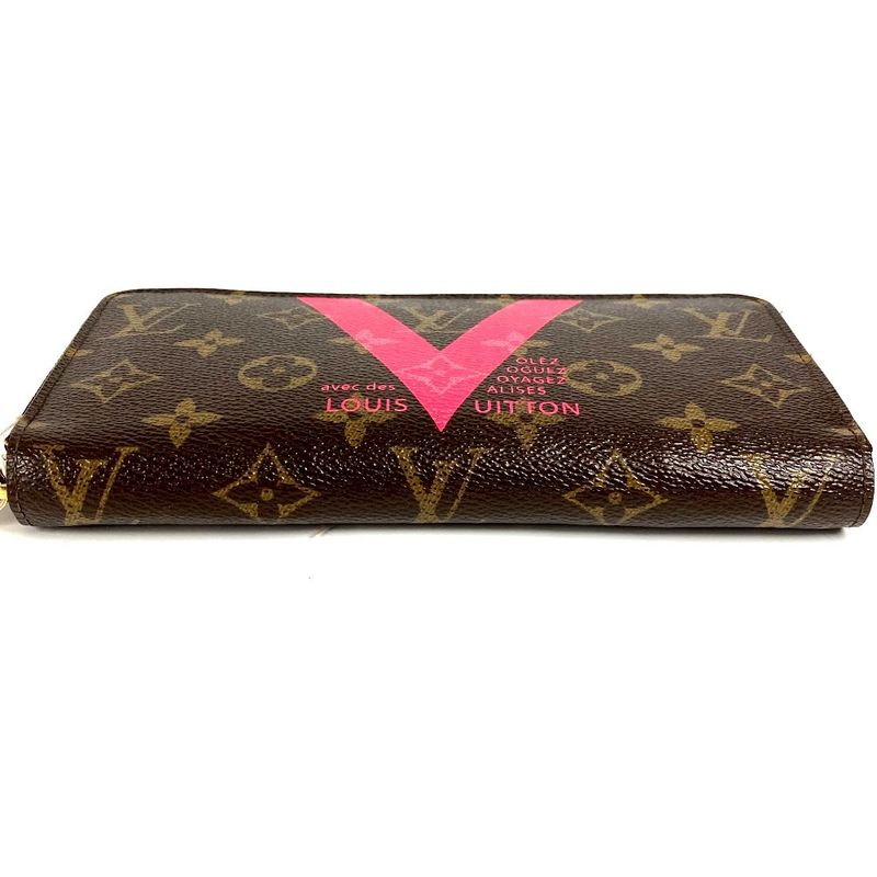 Louis Vuitton Long Zippy Wallet M60936 Monogram Canvas Brown