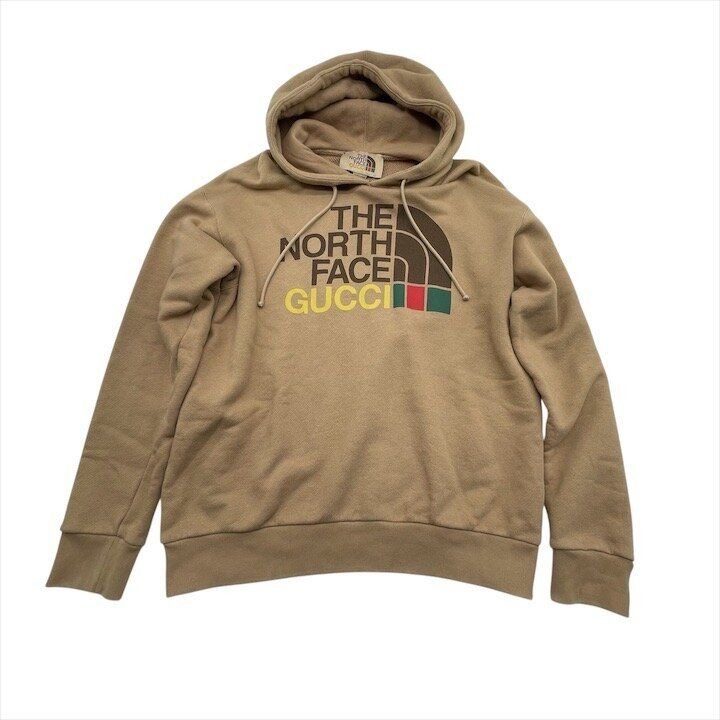 Gucci the North Face Collaboration Collection Pullover Hoodie Brown