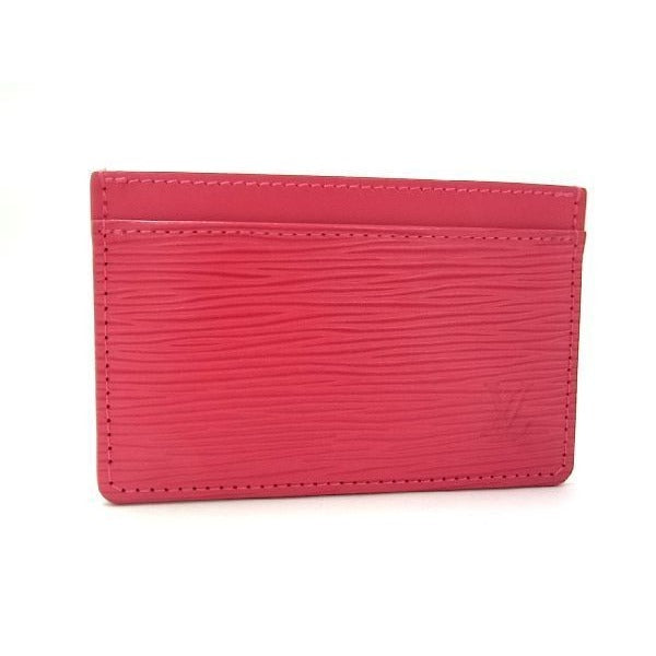 Louis Vuitton Epi Card Holder Surple Case Pass Pink