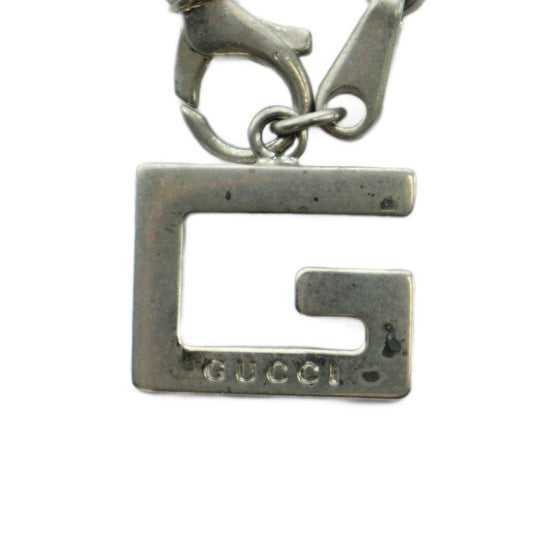 Gucci Necklace Pendant Logo Silver